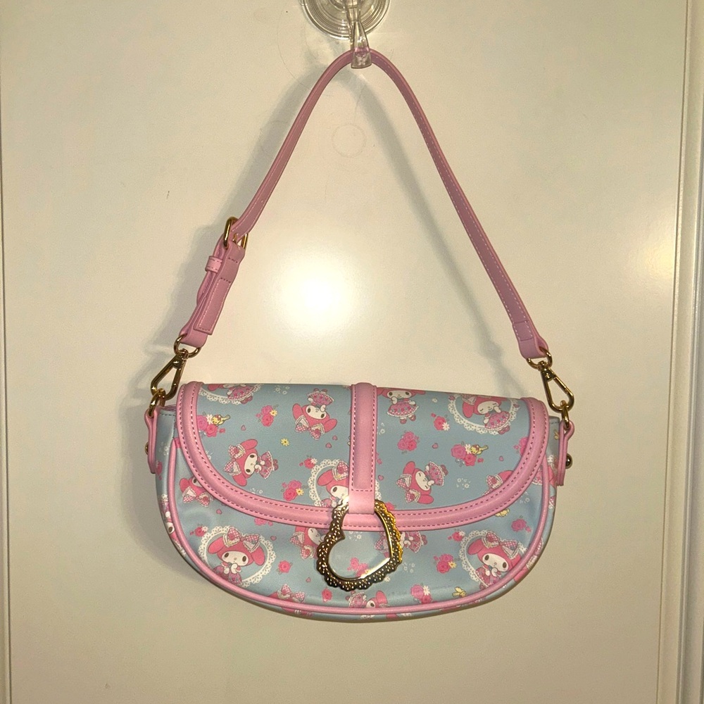 My Melody Pink and Blue Shoulder Bag